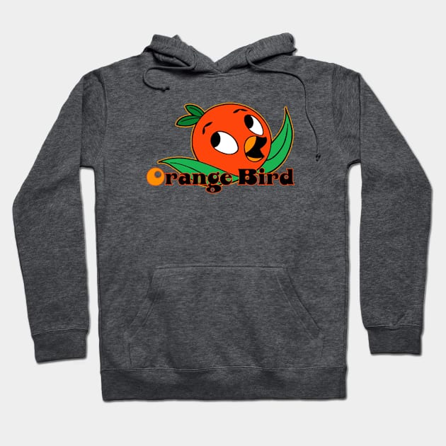 70s Florida Orange Bird Hoodie by The Dept. Of Citrus